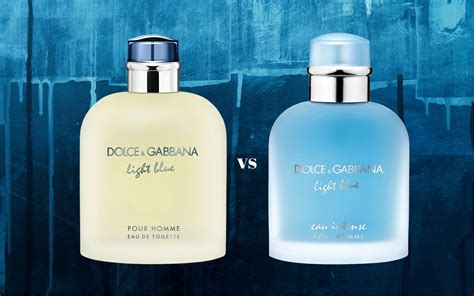 dolce gabbana light blue vs light blue intense|dolce and gabbana light blue intense women.